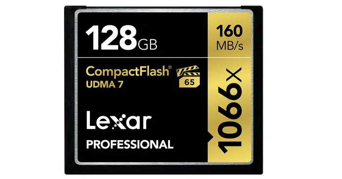 Lexar Professional 128GB CompactFlash UDMA7