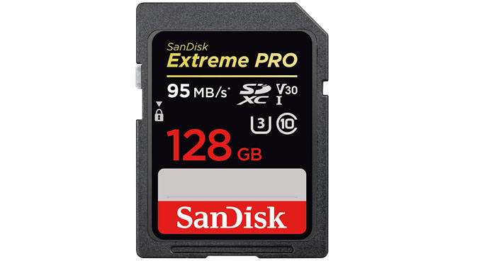 SanDisk ExtremePro SDXC Speicherkarte