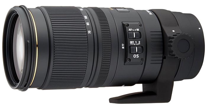 Sigma 70-200mm Nikon Objektivbajonett